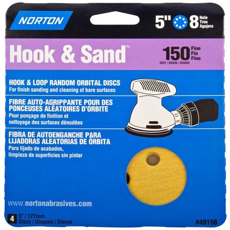 Norton SNDPAPR VACUM DSC 150GRT 7660749156